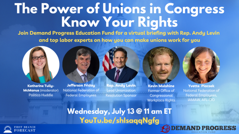 Event Announcement - The Power of Unions in Congress: Know Your Rights ...